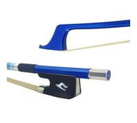 Yinfente Cello Bow 4/4 Carbon Fiber Lightweight Well Balance Natural Mongolian Stallion Horse Ebony Frog With Nice Inlay Hand Crafted by Professional Master