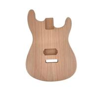 Yinfente Electric Guitar Body Mahogany Wood H Pickups Unfinished for Guitar Building Replacement Guitar Body(Back Routed)