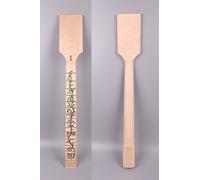 Yinfente Electric guitar neck 24 fret 25.5 inch Maple wood Tree of Vine Inlay guitar replacement Paddle Head DIY guitar necks Floyd rose locking nut style