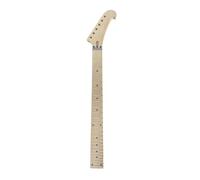 Yinfente Maple Electric Guitar Neck 24Fret 25.5inch Locking Nut Banana Head Dot Inlay Bolt On DIY Replacement
