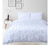 YINFUNG White Floral Duvet Cover Set Full Blue Flower Cotton Wildflower Cottage Botanical Patterned French Country Girls Women Spring Summer All Season Duvet Cover Zipper Aesthetic Bedding Set