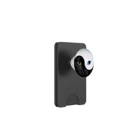 Ying Yang Cat Lover Design Black and White Cat Face PopSockets PopWallet for MagSafe