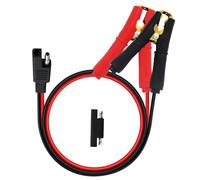 YINGAYOU SAE to Alligator Clip 14AWG 2 Pin Connector to Alligator Clamps 12V 24V 20A with a Polarity Reverser Apply to Car, Motorcycle, Tractor, Ship (1 m/3.3FT)
