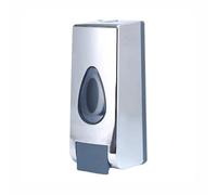 Yingbei Wall-Mounted Soap Dispenser 350ML Commercial Soap Dispenser Drill-Free Manual Soap Dispenser for Bathroom Shopping Mall Restaurant