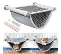 YingBiao Hamster Hammock House, Guinea Pig Bed, Rat Hammock Hanging Swing Winter Warm Bed Small Pet Animal Double Layer rat hammocks for Cage Tent Hut Nest for Chinchillas Squirrel to Play