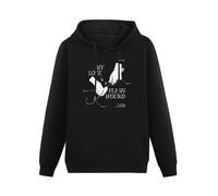 YINGBUFAN Mens Hoodie Ethel Cain I Love Hoody Graphic Hooded, Men Black S