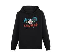 YINGBUFAN Men's Hoody Sweatershirt Limp Bizkit Sopiery Clown White New a Band Merch Hoodies Long Sleeve Pullover Loose Hoody Sweatershirt Black XL