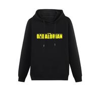 YINGBUFAN Men's Hoody The Dadalorian Mandalorian Pure cotton is more hygroscopic Black XL