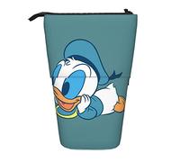 YINGD 1Donald Duck Pencil Case Expandable Peanuts Organizer Bags Retractable Cute Large Capacity Boy Girl Stationery Pouch Lightweight for School Office cv143