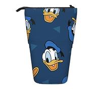 YINGD 1Donald Duck Pencil Case Expandable Peanuts Organizer Bags Retractable Cute Large Capacity Boy Girl Stationery Pouch Lightweight for School Office JI69
