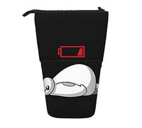 YINGD 2 Baymax Pencil Case Expandable Peanuts Organizer Bags Retractable Cute Large Capacity Boy Girl Stationery Pouch Lightweight for School Office ci6