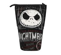 YINGD 3. The Nightmare Before Christmas Pencil Case Expandable Peanuts Organizer Bags Retractable Cute Large Capacity Boy Girl Stationery Pouch Lightweight for School Office ci