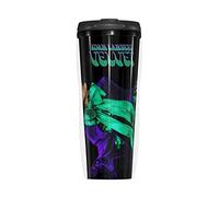 YINGD Adam Lambert Coffee Mug Men with Lid Vintage Travel Mugs Classic Aldult Coffee Cup Portable for Car Travel Office School Party Tea