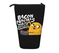 YINGD Adventure Time Jake Pencil Case Expandable Peanuts Organizer Bags Retractable Pen Case Cute Large Capacity Boy Girl Stationery Pouch Lightweight for School Office JI131
