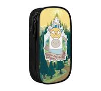 YINGD Adventure Time Pencil Box Multipurpose Pencil Case Cute Pouch Holder Box Game Pen Pouch Bag Organize for Home Office