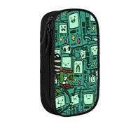 YINGD Adventure Time Pencil Box Multipurpose Pencil Case Cute Pouch Holder Box Game Pen Pouch Bag Organize for Home Office