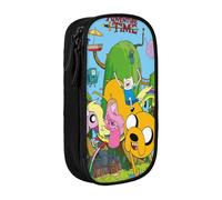 YINGD Adventure Time Pencil Box Multipurpose Pencil Case Cute Pouch Holder Box Game Pen Pouch Bag Organize for Home Office
