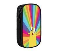 YINGD Adventure Time Pencil Box Multipurpose Pencil Case Cute Pouch Holder Box Game Pen Pouch Bag Organize for Home Office