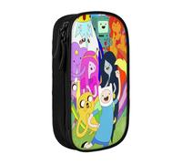 YINGD Adventure Time Pencil Box Multipurpose Pencil Case Cute Pouch Holder Box Game Pen Pouch Bag Organize for Home Office