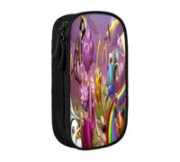 YINGD Adventure Time Pencil Box Multipurpose Pencil Case Cute Pouch Holder Box Game Pen Pouch Bag Organize for Home Office