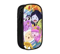 YINGD Adventure Time Pencil Box Multipurpose Pencil Case Cute Pouch Holder Box Game Pen Pouch Bag Organize for Home Office