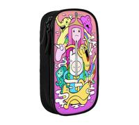 YINGD Adventure Time Pencil Box Multipurpose Pencil Case Cute Pouch Holder Box Game Pen Pouch Bag Organize for Home Office