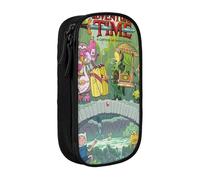 YINGD Adventure Time Pencil Box Multipurpose Pencil Case Cute Pouch Holder Box Game Pen Pouch Bag Organize for Home Office