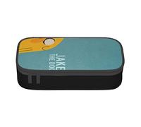 YINGD Adventure Time Pencil Case Anime Stationery Bag Pen Holder Large Capacity for Students Cute Simple Makeup Pouch School Unisex Goods Character