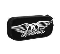 YINGD Aerosmith Pencil Case for Art Class Essentials - 10+ Slots for Brushes, Markers, Pencils (Durable Oxford)