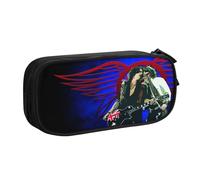 YINGD Aerosmith Pencil Case for Busy Professionals - Sleek Design with 5 Pen Slots & Hidden Pocket (Custom Logo)