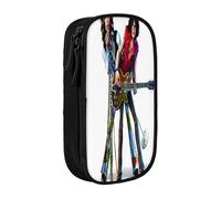 YINGD Aerosmith Pencil Case for Camping Essentials - Waterproof Oxford Fabric with Zipper for Matches, Pens, Maps