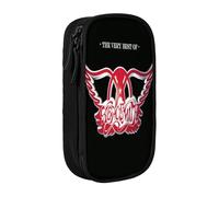 YINGD Aerosmith Pencil Case for Crafting Supplies - Multi-Pocket Zipper Organizer for Beads, Threads, Small Tools