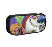 YINGD Ahh Real Monsters Pencil Cases Creative Pen Box Bags Kids Big Capacity School Supplies Zipper Pencilcases