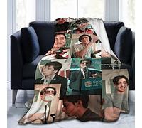 YINGD Aidan Boy Gallagher Flannel Blanket Bedding Fleece Blanket Soft Thow Blankets Air Conditioning Blanket For Sofa Couch Living Room
