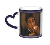YINGD Al Mug Pacino Custom Coffee Magic Mugs - Heat Sensitive Personalized Color Changing Cups - 12 oz Blue