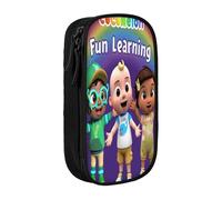 YINGD America Highway Korean Pencil Cases Boys Gilrs Large Capacity US Route 66 Signs Pencil Box Students