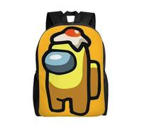 YINGD Among Us School Bag Cartoon Backpack Boys Bag Student Schoolbag Travel Backpack