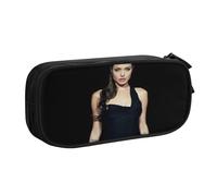 YINGD Angelina Jolie Pencil Case for Artists on The Go - Water-Resistant Oxford Cloth with Brush Loops & Pen Slots