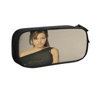 YINGD Angelina Jolie Pencil Case for Camping Essentials - Waterproof Oxford Fabric with Zipper for Matches, Pens, Maps