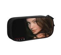 YINGD Angelina Jolie Pencil Case for Creative Professionals - 10+ Slots for Markers, Highlighters, Brush Pens