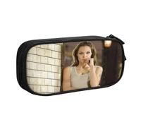 YINGD Angelina Jolie Pencil Case for Writers & Journalists - 5 Pen Loops + Note Pad Sleeve (Durable Polyester)