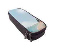 YINGD Animal Crossing Pencil Case Elegant Leather Organizer for Students Teachers & Artists