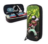 YINGD Animation Helluva Boss Pencil Case Pen Bag Leather Makeup Cosmetic Bag Stationery Pencil Box-SYS662