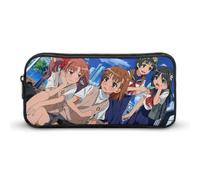 YINGD Anime A Certain Scientific Railgun Pencil Case Bag
