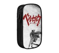 YINGD Anime Berserk Pencil Case, Multipurpose Pencase,Large Capacity Durable Pencil Pouch Storage Pen Bag Organizer Stationery