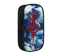 YINGD Anime Berserk Pencil Case, Multipurpose Pencase,Large Capacity Durable Pencil Pouch Storage Pen Bag Organizer Stationery