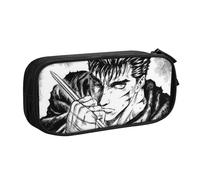 YINGD Anime Berserk Pencil Case, Multipurpose Pencase,Large Capacity Durable Pencil Pouch Storage Pen Bag Organizer Stationery