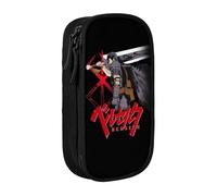 YINGD Anime Berserk Pencil Case, Multipurpose Pencase,Large Capacity Durable Pencil Pouch Storage Pen Bag Organizer Stationery