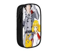 YINGD Anime Girls Cat Amashiro Natsuki Nacho Neko Pencil Cases Pencilcases Pen for Girl Boy Large Bag Students School