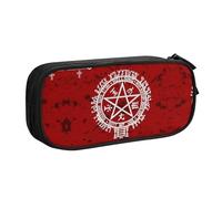 YINGD Anime Hellsing Pencil Case, Multipurpose Pencase,Large Capacity Durable Pencil Pouch Storage Pen Bag Organizer Stationery